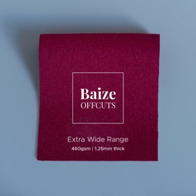 Baize Offcuts – Claret