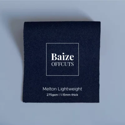 Baize Offcuts – Melton Lightweight Navy Blue